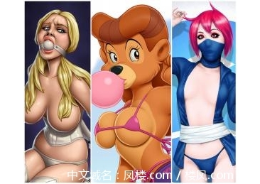 【089】【4P】【12.5M】艾玛·弗罗斯特（Emma Frost），丽贝卡·坎宁安（Rebecca Cunningham）BubbleGum比基尼（加上短裤，无短裤版），忍者猫（Ninja Kitty）。